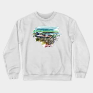 Gheenoe Love - Fish Art Crewneck Sweatshirt